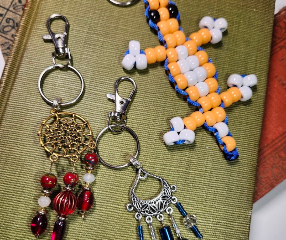Pixel Charms Keychains